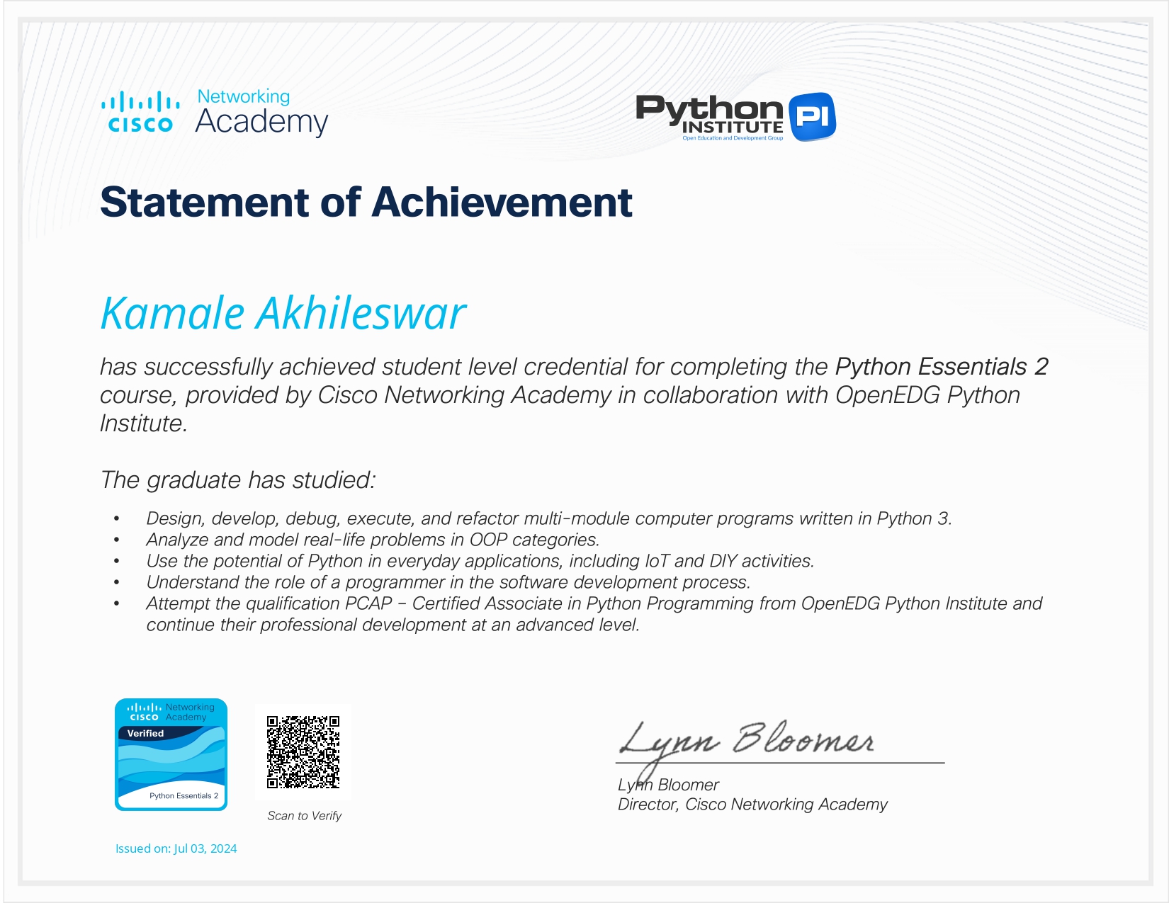Python Essentials 2